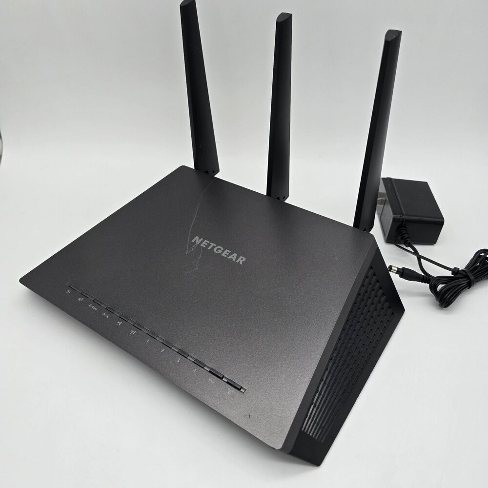 NETGEAR Nighthawk Smart WiFi Router (R7000P) - AC2300 Wireless Tested Works - Picture 5 of 13